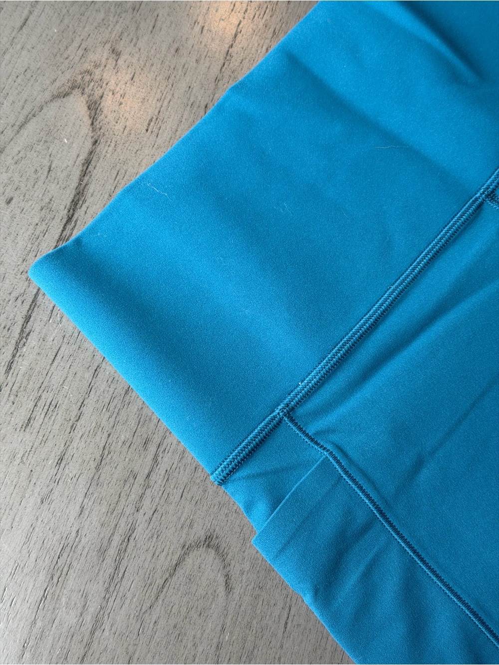 Athleta Teal High-Rise Bike Shorts - Salutation Stash 5” Short - Picture 7 of 8